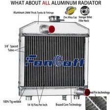 Aluminum Radiator For Kubota B6100D B6100E B7100D 15371-72060 Tractor
