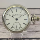 1894 Elgin Pocket Watch 18s Openface Grade 10 11 Jewels Lever Set Roman Numerals