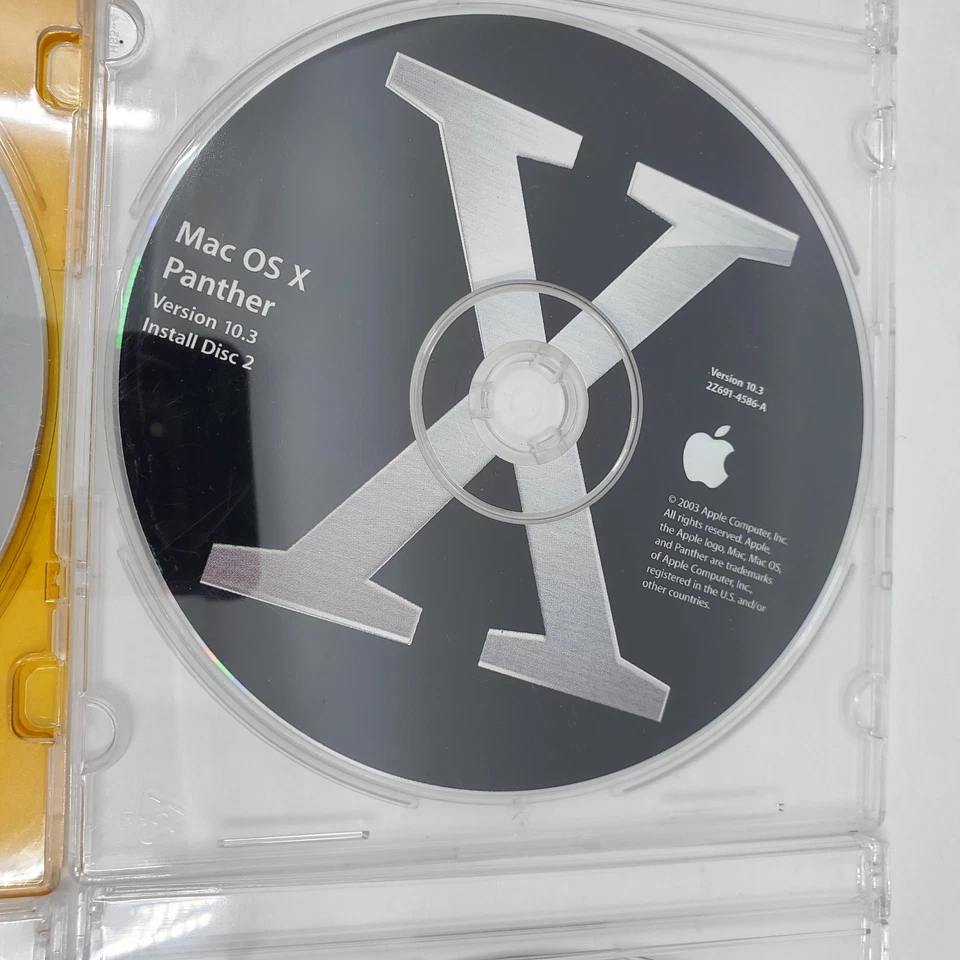 Lot Of 6 Apple Mac Discs, OS X Panther, Xcode Tools, Developer Tools, iPhoto - Image 3 of 4