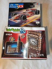 puzz 3d wrebbit big ben/mb williams fw20 formula 1 box wear rare good condition