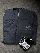 Arc’teryx Beta AR Goretex Pro Jacket Mens Large Black Sapphire NWT MSRP $600