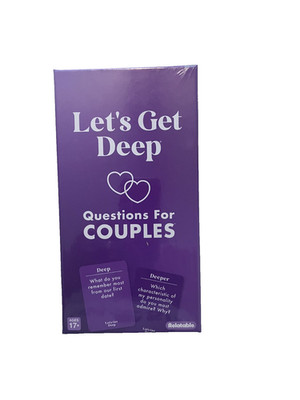 Let's Get Deep - Questions for COUPLES NIB game