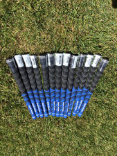 Set Of 13 Golf Pride MCC New Decade MultiCompound Golf Grip - Blue/Black MIDSIZE