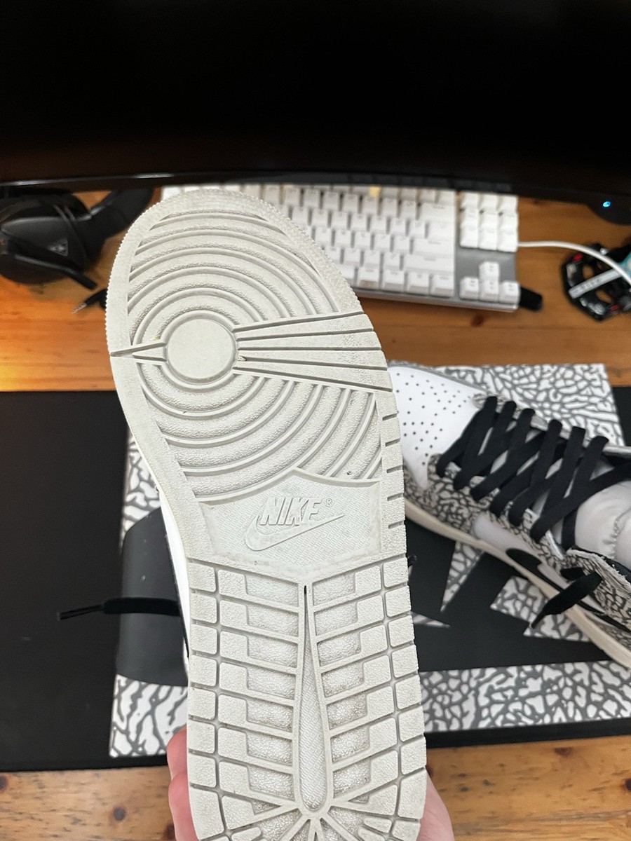 Nike Air Jordan 1 Retro High OG Tech Grey Elephant Print White