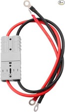 35 Amp 10AWG Battery Quick Connect Cable 1.12FT Quick Disconnect   Heavy Duty 1