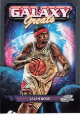 2023-24 Topps Chrome Cosmic #GG-22 Jalen Rose Galaxy Greats