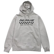 Fasthouse Apex Pullover Hoodie Small, Gray 