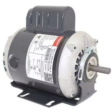 Dayton Split-Phase Start/Capacitor-Run Belt Drive Motor, 1/4 , 48 Frame, 115V AC