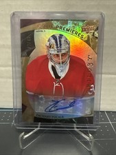AUTO - 2015-16 TRILOGY ROOKIE LEVEL 3 ZACHARY FUCALE ROOKIE AUTO 12/49