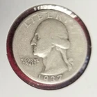1937-D Silver Washington Quarter *90% Silver* ~CIRCULATED CONDITION~