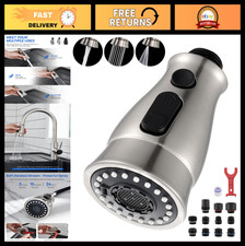 Kitchen Faucet Sprayer Head Replacement with 15 Adapters - Universal Fit, Easy I
