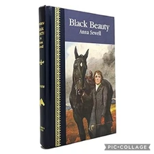 Vintage 1986 "Black Beauty" Children's Classics Hardcover Book By Anna Sewell