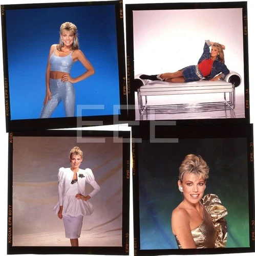 4 Sexy Vanna White Wheel Of Fortune Model Langdon Transparency w/rights Lot 662E