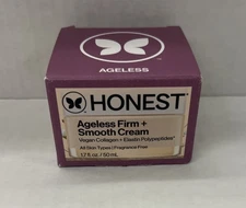 Honest Beauty Ageless Firm and Smooth Cream with Vegan Collagen and Hyaluronic A