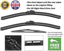 Limpiaparabrisas delantero y trasero 22"20"14" para BMW X3 2003-2010