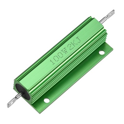 Aluminum Deckel Widerstand 100W  2k Ohm Drahtwunde für LED Ersatz Konverter