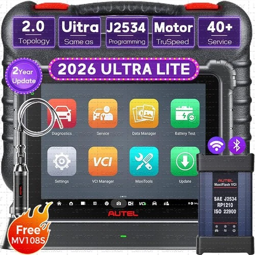 2026 Autel MaxiSys ULTRA Lite MS919 Diagnostic Scanner Advanced VCI Programming - product listing photo