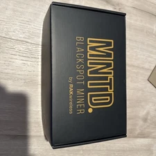 MNTD Rak Wireless Helium Miner Blackspot US915 HNT Black Hotspot