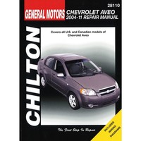 General Motors Chevrolet Aveo 2004-2011 Usa Us Import Repair Manual Chilton