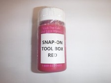 Premium Gloss 2oz touch up red paint for Snap-On Tool Box including brush in cap