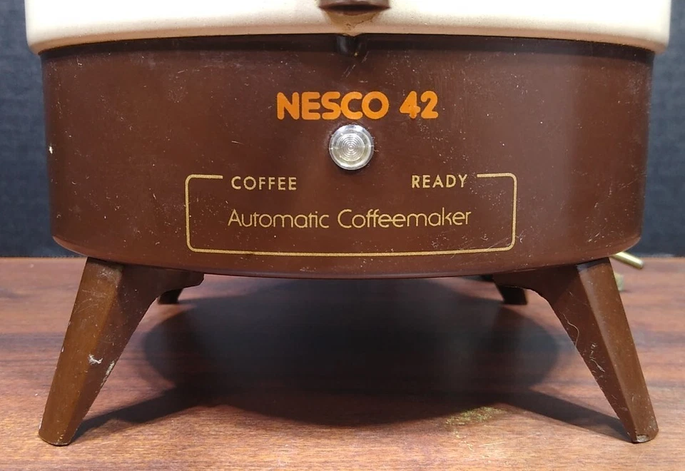 Vintage Nesco 42 Cup Automatic Coffee Maker Aluminum Electric Percolator - Image 2 of 4