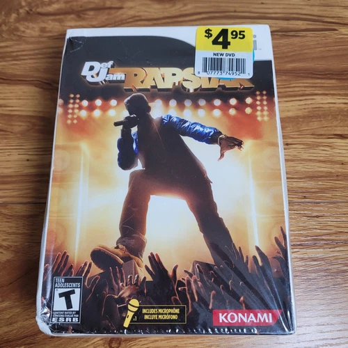 Def Jam Rapstar Nintendo Wii, 2010 Brand New Factory Sealed