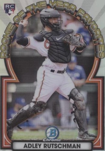 Adley Rutschman 2023 Bowman Platinum Rookie Card RC #4 Baltimore