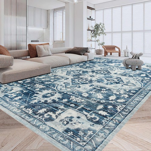 Extra Large Traditional Rugs Non Slip Hallway Runner Living Room Bedroom Carpets - Picture 141 of 155