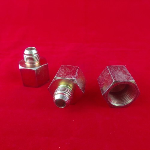 Conector macho-hembra adaptador JIC37 THPE-0812-S 1/2o × 3/4pt (1r08h12) - Imagen 3 de 3