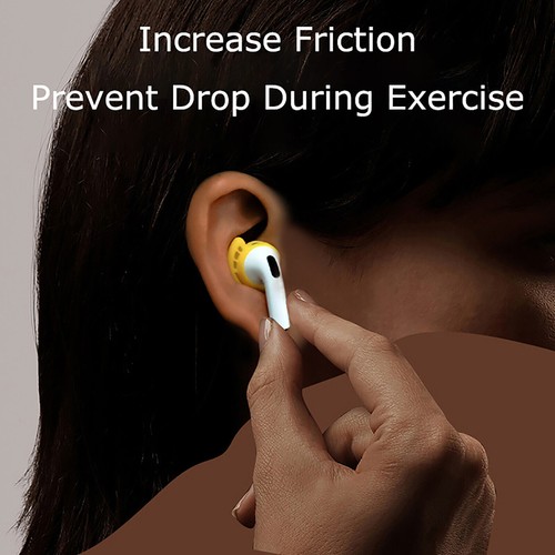 For AirPods 3 Headset Silicone Ear Hook Cap Ear Tips Earphone Anti-Slip Cover LC - Picture 9 of 23
