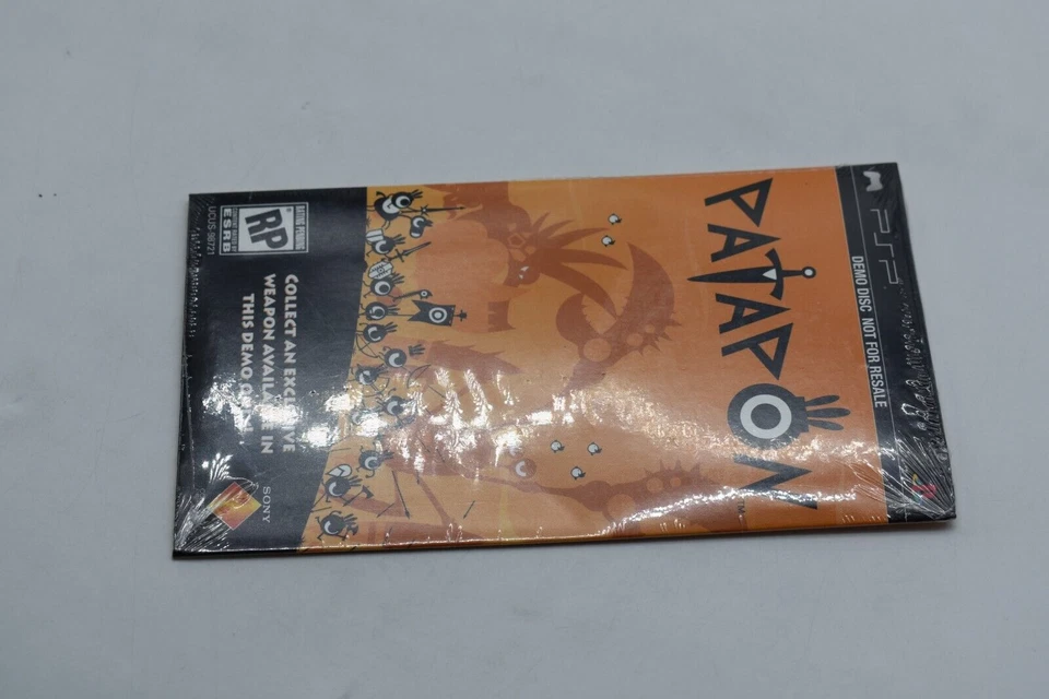 Patapon (Sony PSP, 2008) DEMO DISC Only , Not Full Version ~ Factory Sealed YES - Image 3 of 3