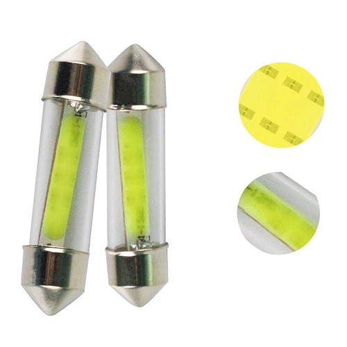C5W 31mm Festoon LED 36 39 41 MM SV8.5 C10W Bulb Signal Lamp Car Reading Light - Photo 10/15