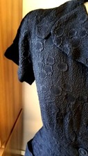 1940's "Skirt Suit" Wiggle Dress. Remarkable Breathable Fabric.