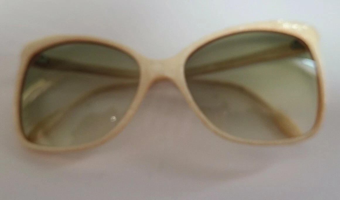 Sunglasses beige cheap frame