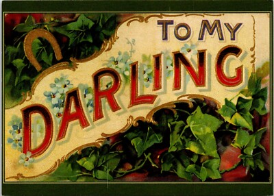 #ad Too My Darling 1900#x27;s Reproduction Advertisement Postcard C178 $7.99