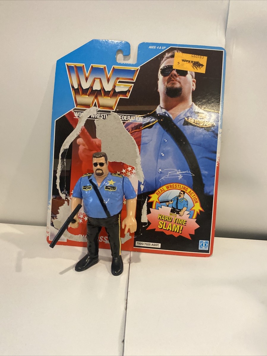 Vintage Hasbro WWF Big Boss Man 1990 action figure | eBay