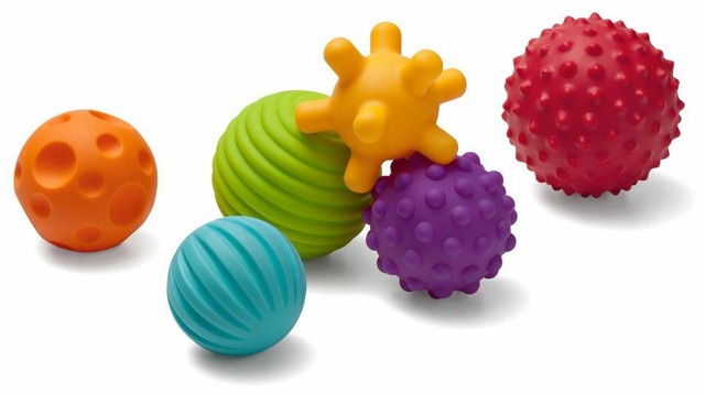 infantino textured multi ball set 10