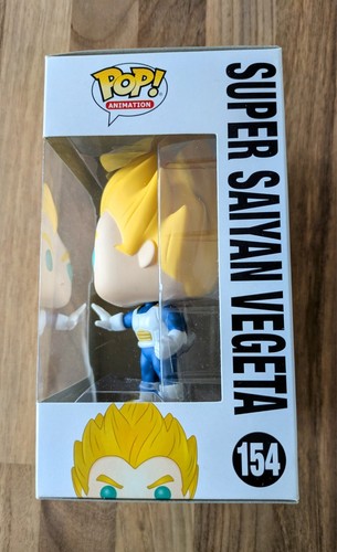 Super Saiyan Vegeta 154 Dragon Ball Z Funko Pop Animación, Nuevo - Imagen 2 de 2