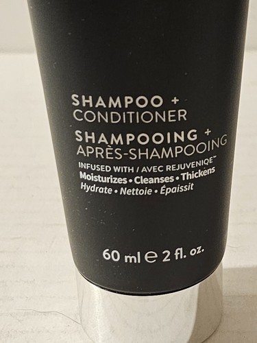 Monat Black 2 in 1 Shampoo + Conditioner NEW TESTER 2 oz - 第 2/2 張圖片