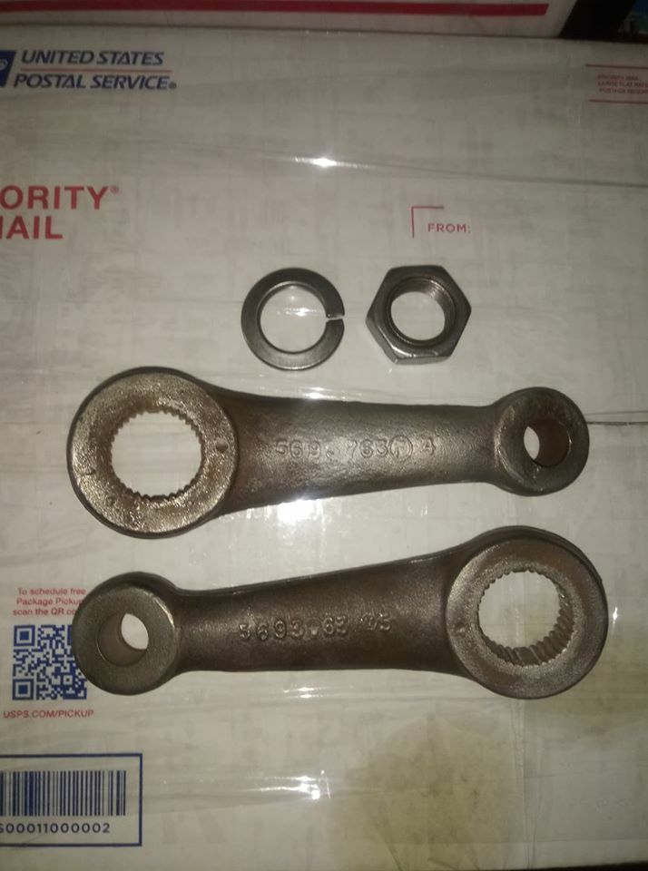 1964 1967 GM A BODY POWER STEERING PITMAN ARM, CHEVELLE, EL CAMINO, GTO