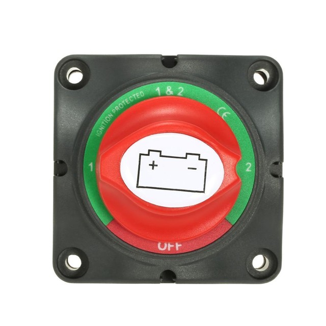 Marine Battery Isolator Power disconnect switch 12-48V 300 amp ON/OFF