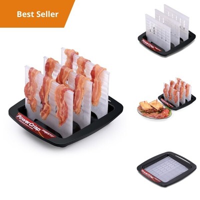 Microwave Bacon Cooker Tray - Healthy Leaner Cooking - Dishwasher Safe - Easy Cl