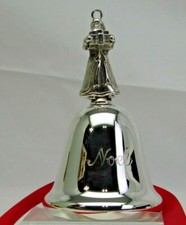 REED  BARTON 2018 SILVERPLATE 39TH EDITION NOEL MUSICAL BELL See Description