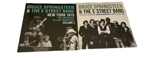 Bruce Springsteen The E Street Band - Live Vinyl Records Lot 2 Lps New