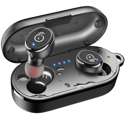 	TOZO T10 Bluetooth 5.3 Wireless Earbuds Wireless Charging Case IPX8 Waterproof	