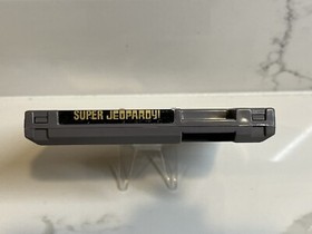 Talking Super Jeopardy - 1991 NES Nintendo Game - Cart Only - TESTED!