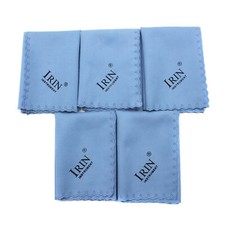 5pcs Microfiber Cleaning Polishing Polish Cloth for Guitar Violin Universal F5T5