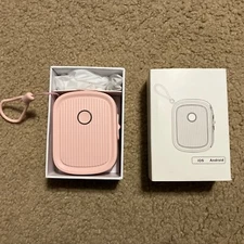 NEW Portable IOS ANDROID PINK Thermal Label Maker Machine Inkless L12 Bluetooth