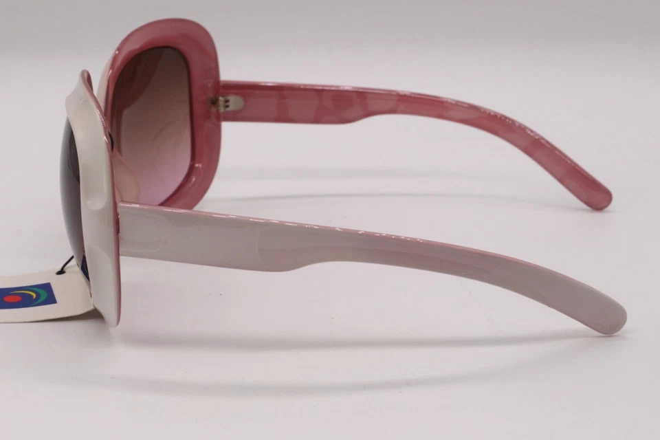 CHENGYI DB-195 TF-128 БЕЛЫЙ РОЗОВЫЙ ГРАДИЕНТ ПОДЛИННЫЙ ОПРАВЫ СОЛНЦЕЗАЩИТНЫЕ ОЧКИ 60-17 - Изображение 3 из 4