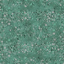 Fly Home For Winter By Hoffman Fabrics - Eucalyptus/Silver Dots  U4975-436S